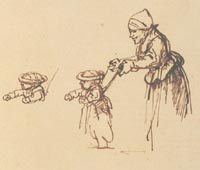 rembrandt drawing